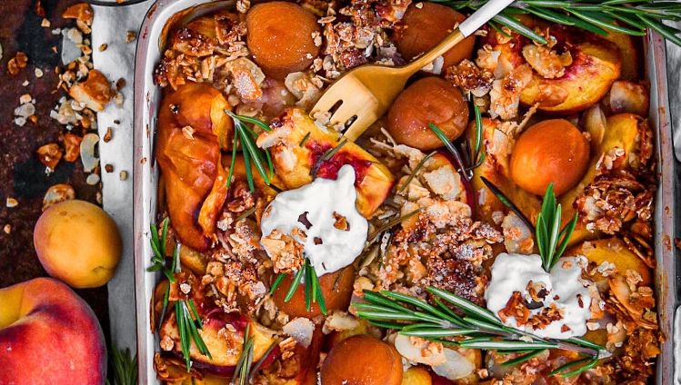 gebackene-rosmarin-pfirsiche